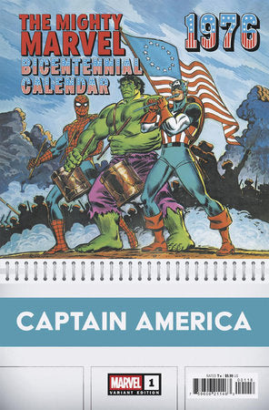 CAPTAIN AMERICA #1 JOHN ROMITA SR. - RATIO VARIANT - 1:50 - KEY ISSUE (RELEASE: 7/2/25)