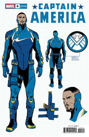 CAPTAIN AMERICA #6 - SCHITI - RATIO VARIANT - 1:10 - KEY ISSUE (RELEASE: 1/21/26)