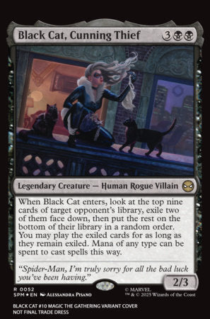 BLACK CAT #10 - ALESSANDRA PISANO - MTG VARIANT (RELEASE: 5/13/26)