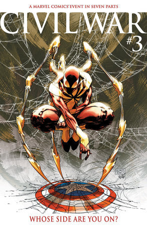 CIVIL WAR #3 FACSIMILE EDITION MICHAEL TURNER FOIL VARIANT (RELEASE: 10/15/25)