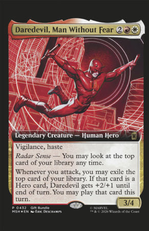 DAREDEVIL #4 - CLASSIFIED - MTG VARIANT (RELEASE: 7/8/26)