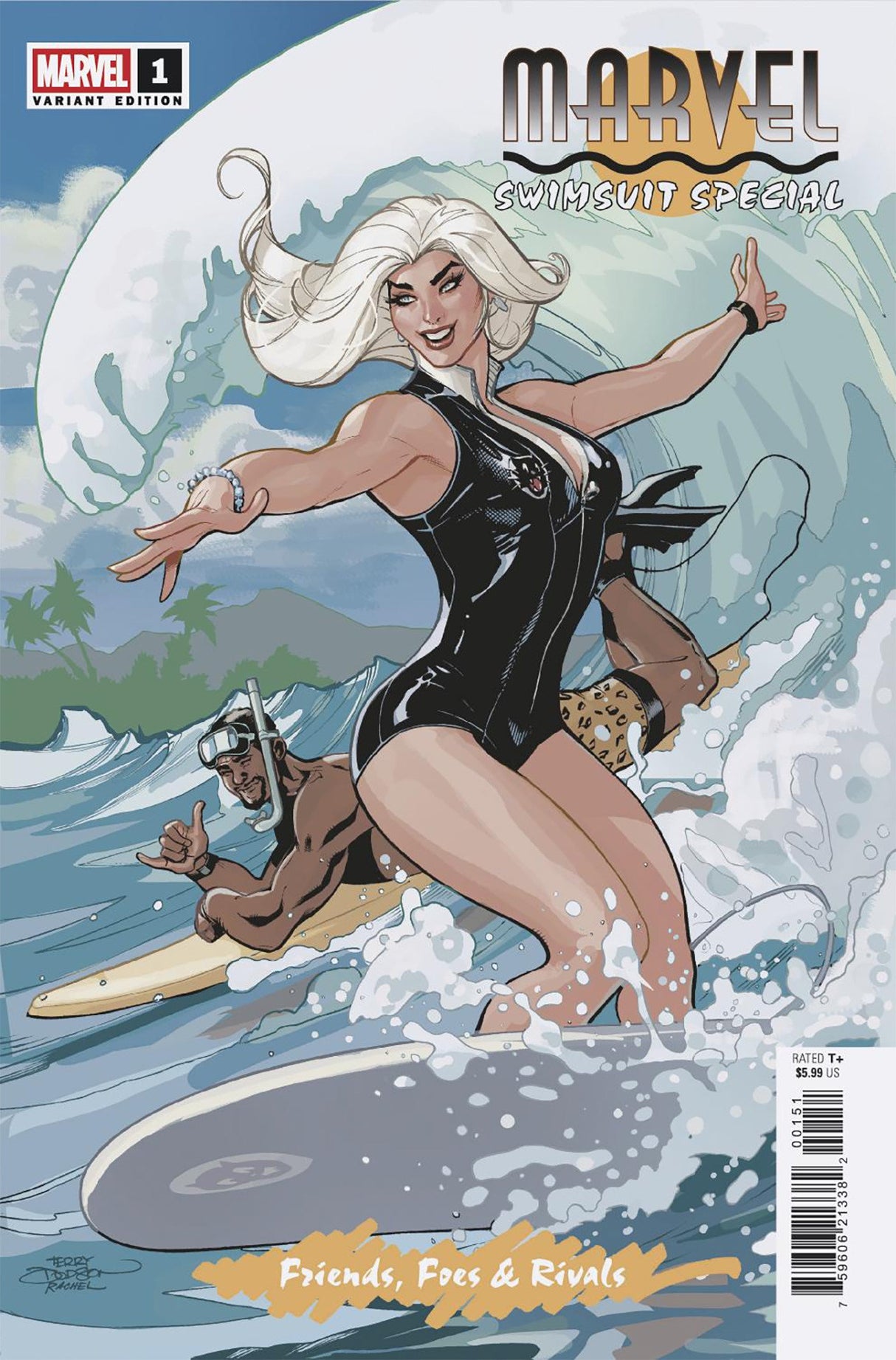 MARVEL SWIMSUIT SPECIAL: FRIENDS, FOES & RIVALS #1 TERRY DODSON VARIANT (RELEASE: 7/9/25)