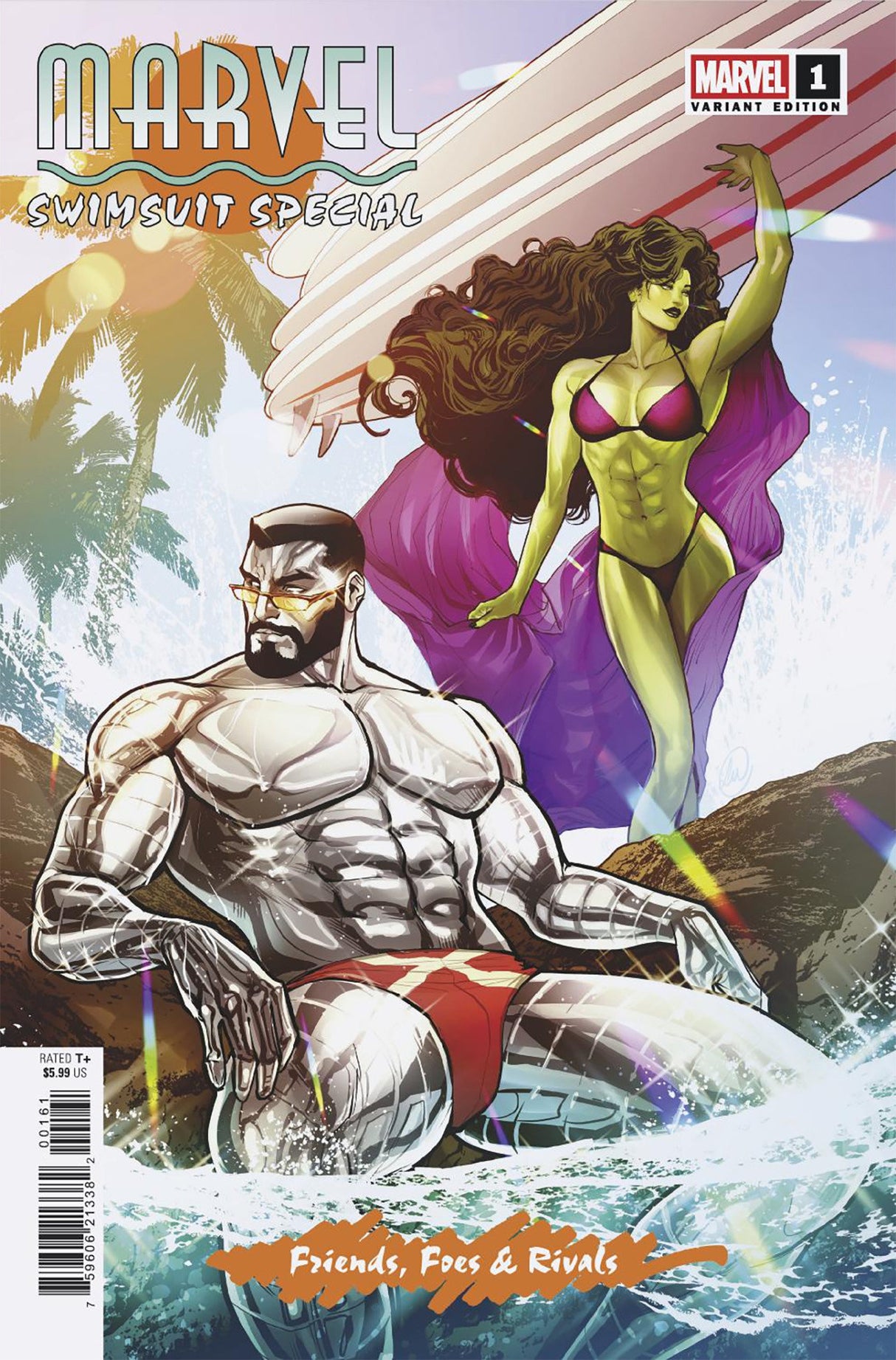 MARVEL SWIMSUIT SPECIAL: FRIENDS, FOES & RIVALS #1 LUCAS WERNECK VARIANT (RELEASE: 7/9/25)