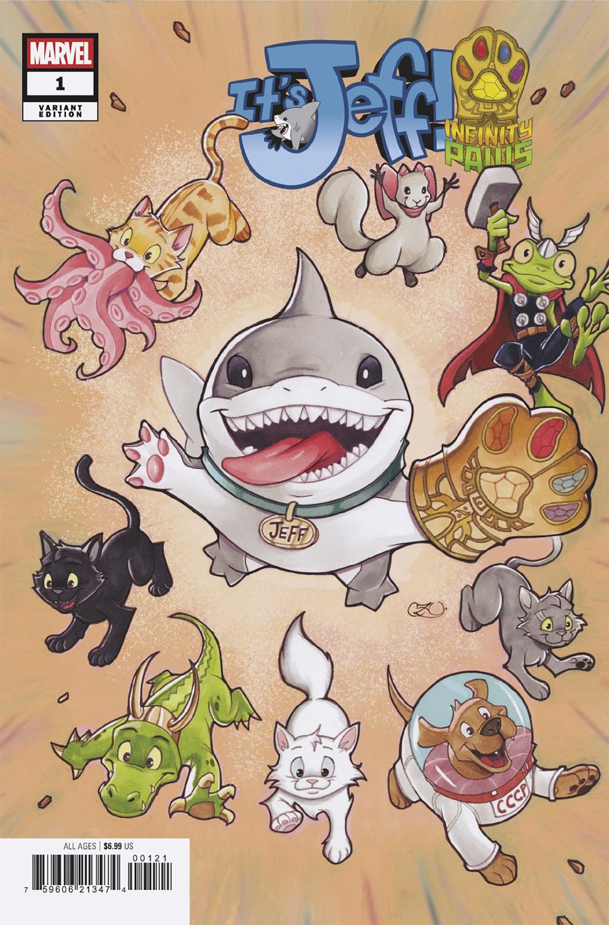 IT'S JEFF: INFINITY PAWS #1 CHRISSIE ZULLO VARIANT (RELEASE: 7/9/25)