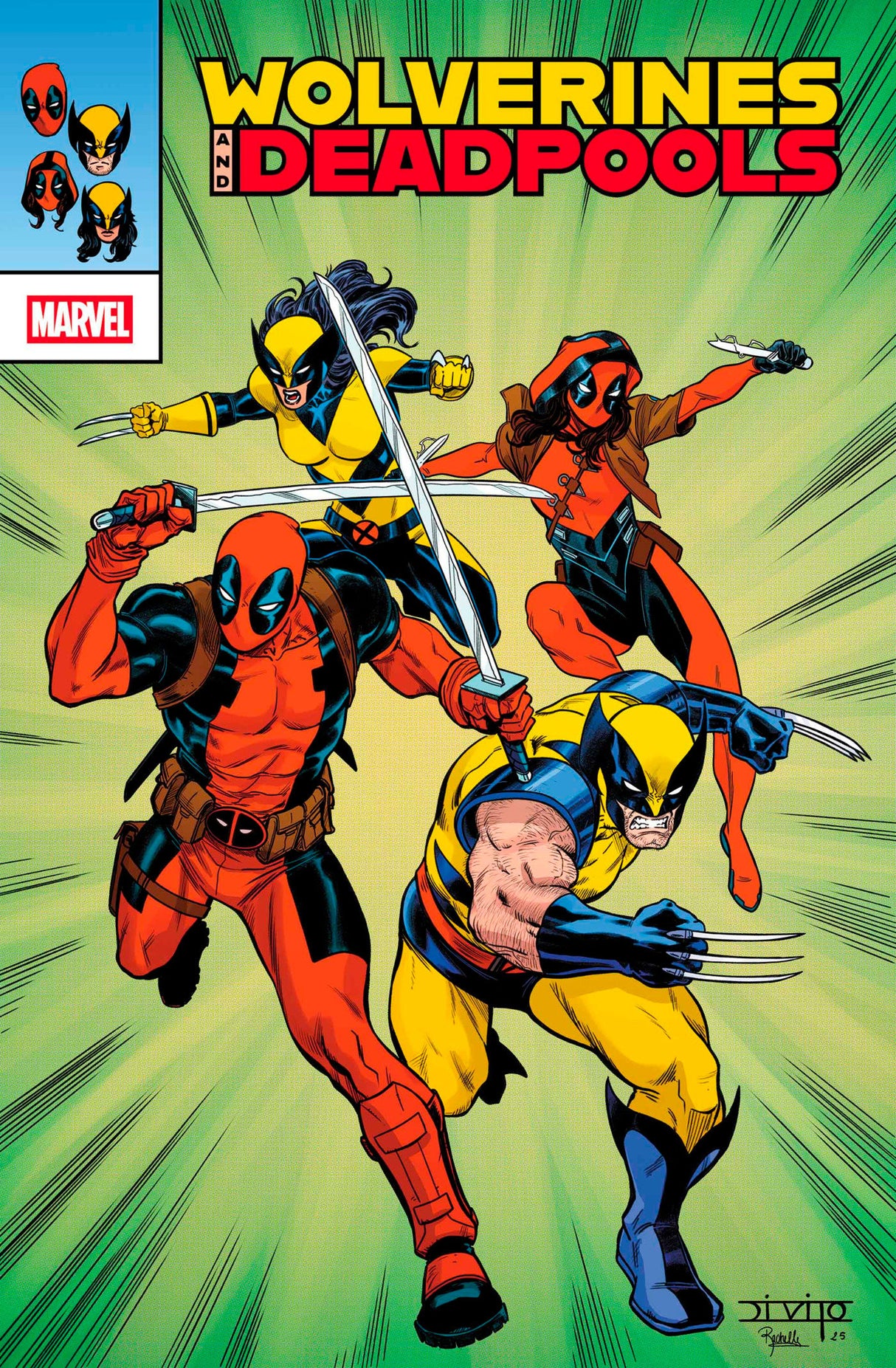 WOLVERINES & DEADPOOLS #1 ANDREA DI VITO RETROVISION VARIANT (RELEASE: 7/2/25)