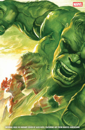 INFERNAL HULK #8 - ALEX ROSS - MARVEL DIMENSIONS - KEY ISSUE (RELEASE: 6/24/26)