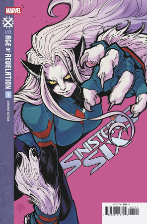 SINISTER'S SIX #1 RICKIE YAGAWA BLACK CAT VARIANT [AOR] (RELEASE: 10/1