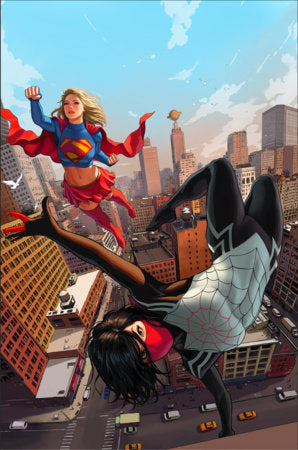MARVEL/DC: SPIDER-MAN/SUPERMAN #1 - TALAVERA - 1:100 - RATIO VARIANT - (RELEASE: 4/22/26)