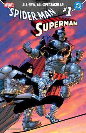 MARVEL/DC: SPIDER-MAN/SUPERMAN #1 - MILLER - 1:50 - RATIO VARIANT - (RELEASE: 4/22/26)