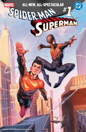 MARVEL/DC: SPIDER-MAN/SUPERMAN #1 - JEROME OPENA - 1:50 RATIO - (RELEASE: 4/22/26)