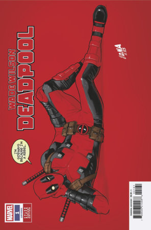 WADE WILSON: DEADPOOL #1 DAVID NAKAYAMA COLOR BLOCK RED VARIANT (RELEASE: 2/11/26)