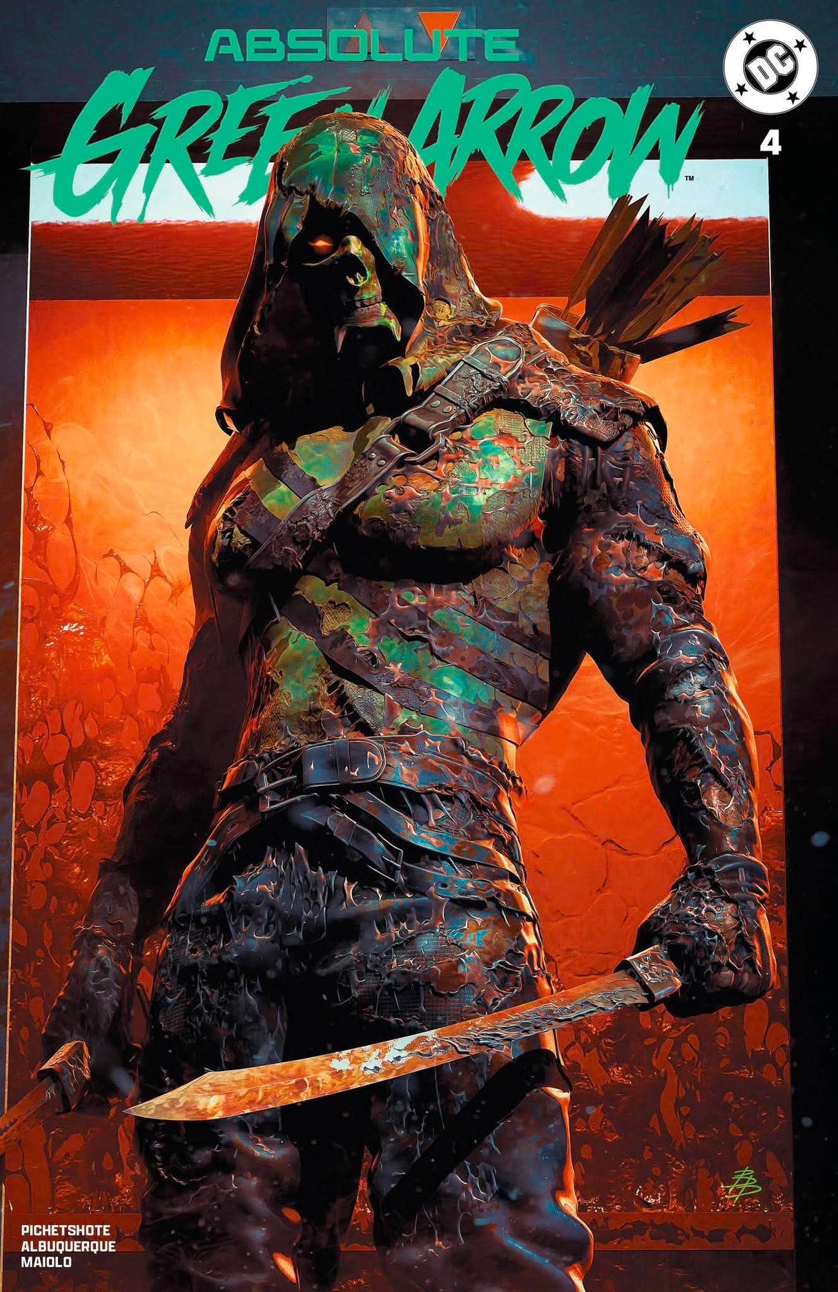 ABSOLUTE GREEN ARROW #4 - BJORN BARENDS - 3 COVER SET