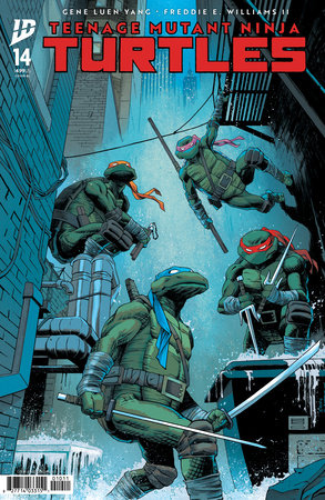 TMNT #14 SHALVEY - RATIO VARIANT - 1:75 (RELEASE: 1/14/26)