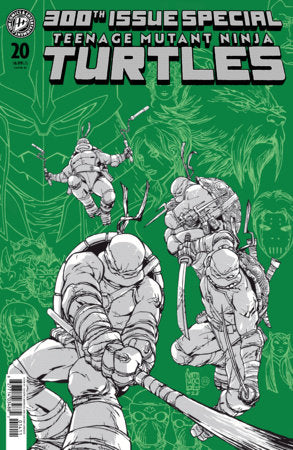 TMNT #20 - CAMUNCOLI - RATIO VARIANT - 1:100 (RELEASE: 7/22/26)