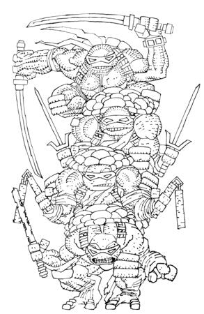 TMNT #20 - MILLER - RATIO VARIANT - 1:300 (RELEASE: 7/22/26)