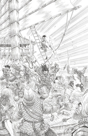 BRZRKR: THE BLEEDING TIDE #1 STOKOE - RATIO VARIANT - 1:25 (RELEASE: 11/26/25)