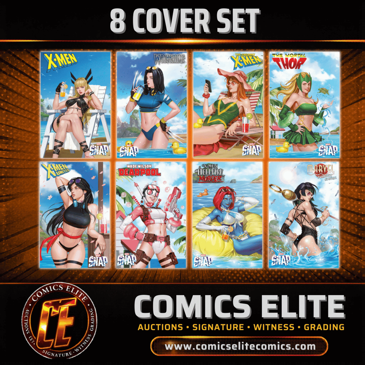 MARVEL SNAP SWIMSUIT BUNDLE - INHYUK LEE - (RELEASE: 7/29/26)