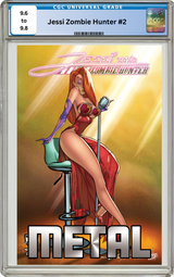 JESSI ZOMBIE HUNTER #2 - NARCELIO SOUSA - "VOXY LADY" - TRADE NAUGHTY METAL