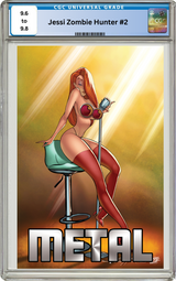JESSI ZOMBIE HUNTER #2 - NARCELIO SOUSA - "VOXY LADY" - VIRGIN NAUGHTY METAL