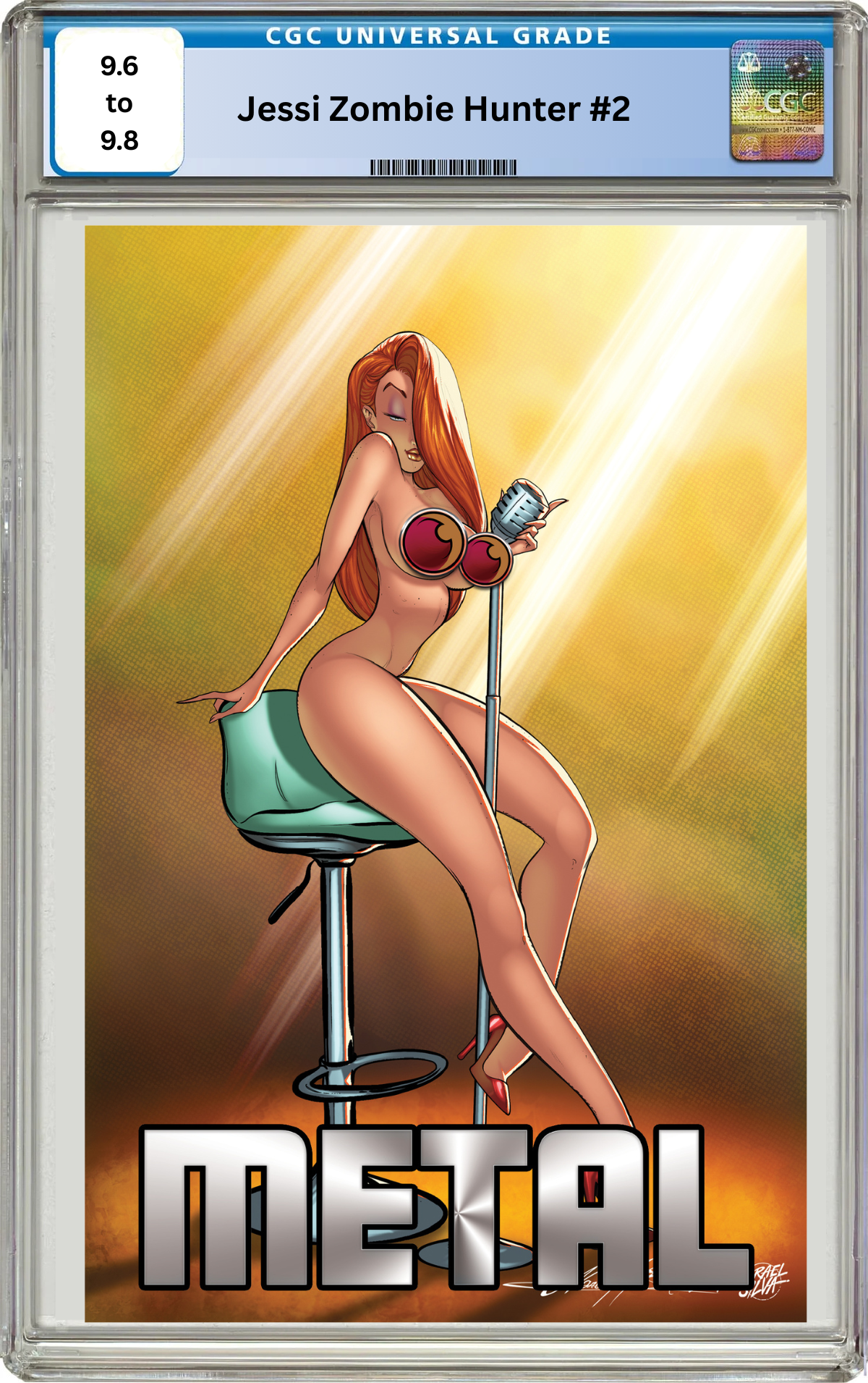 JESSI ZOMBIE HUNTER #2 - NARCELIO SOUSA - "VOXY LADY" - FULL NAUGHTY METAL