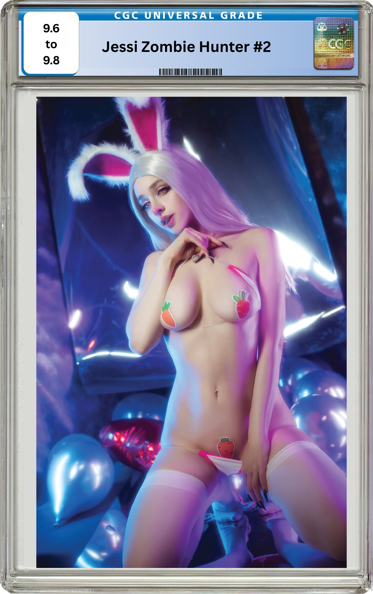 JESSI ZOMBIE HUNTER #2 - DARIA HIME COSPLAY - "COTTONTAIL" - PASTIES