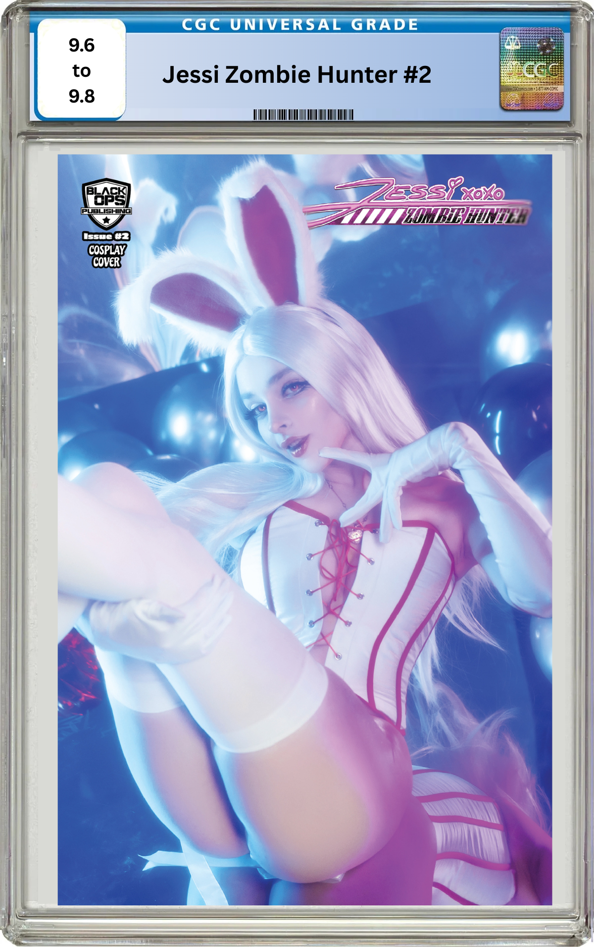 JESSI ZOMBIE HUNTER #2 - DARIA HIME COSPLAY - "COTTONTAIL" - TRADE NICE WRAP