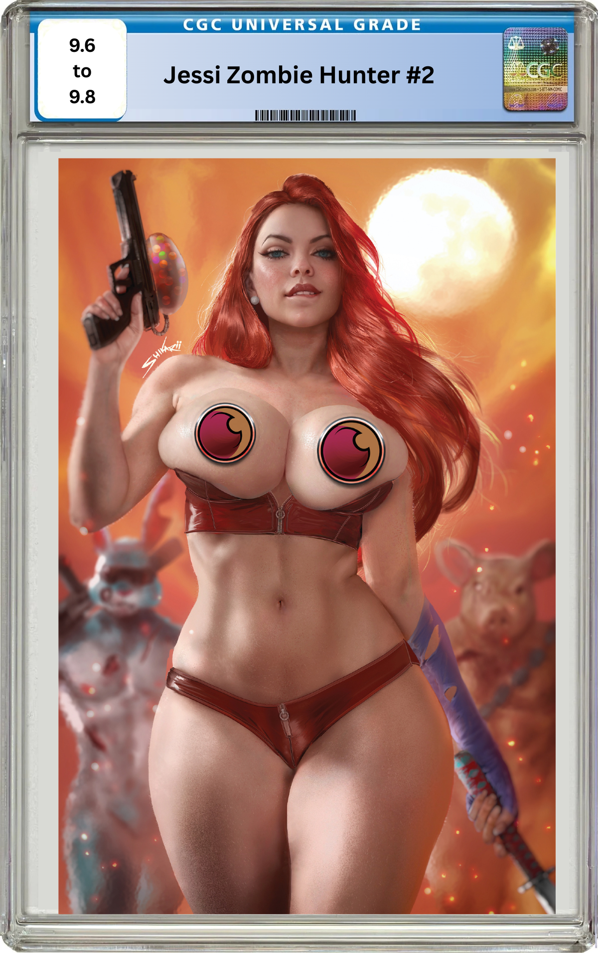 JESSI ZOMBIE HUNTER #2 - SHIKARII - "PISTOL" - NAUGHTY