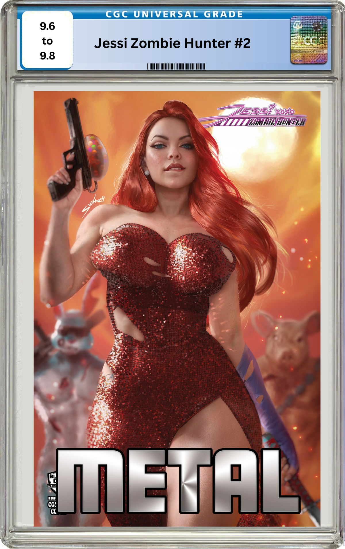 JESSI ZOMBIE HUNTER #2 - SHIKARII - "PISTOL" - TRADE NICE METAL