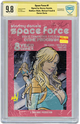 STORMY DANIELS: SPACE FORCE #1 - MATTHEW WAITE - GAME BOX - LTD 500