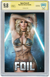 STORMY DANIELS: SPACE FORCE #1 - SHIKARII - BIKINI FOIL - LTD 100