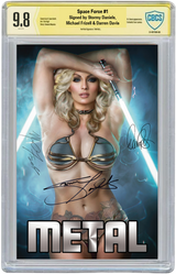 STORMY DANIELS: SPACE FORCE #1 - SHIKARII - BIKINI METAL - LTD 50