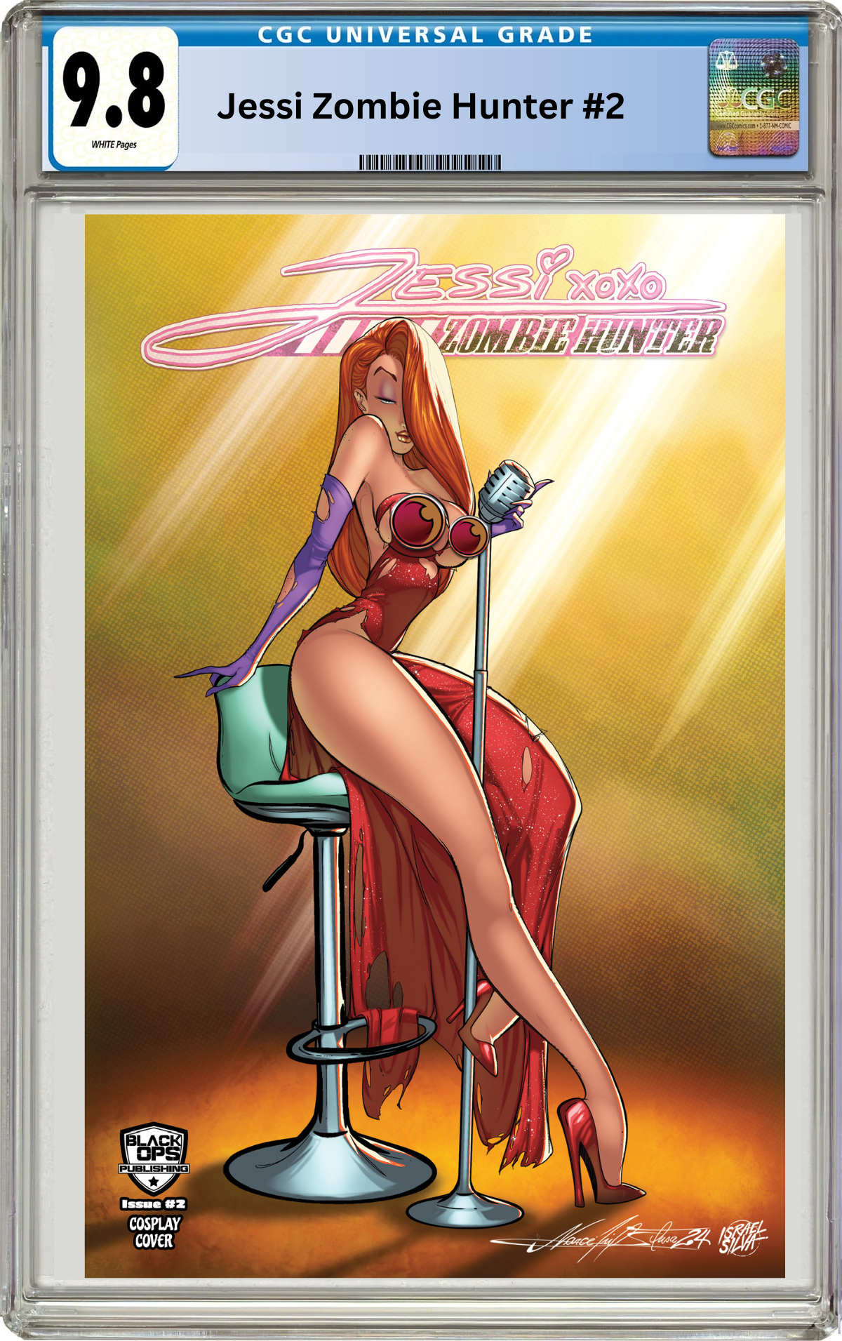 JESSI ZOMBIE HUNTER #2 - NARCELIO SOUSA - "VOXY LADY" - TRADE NAUGHTY