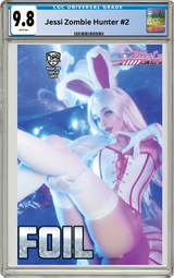 JESSI ZOMBIE HUNTER #2 - DARIA HIME COSPLAY - "COTTONTAIL" - TRADE NICE WRAP FOIL