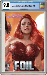 JESSI ZOMBIE HUNTER #2 - SHIKARII - "PISTOL" - UP CLOSE NICE FOIL