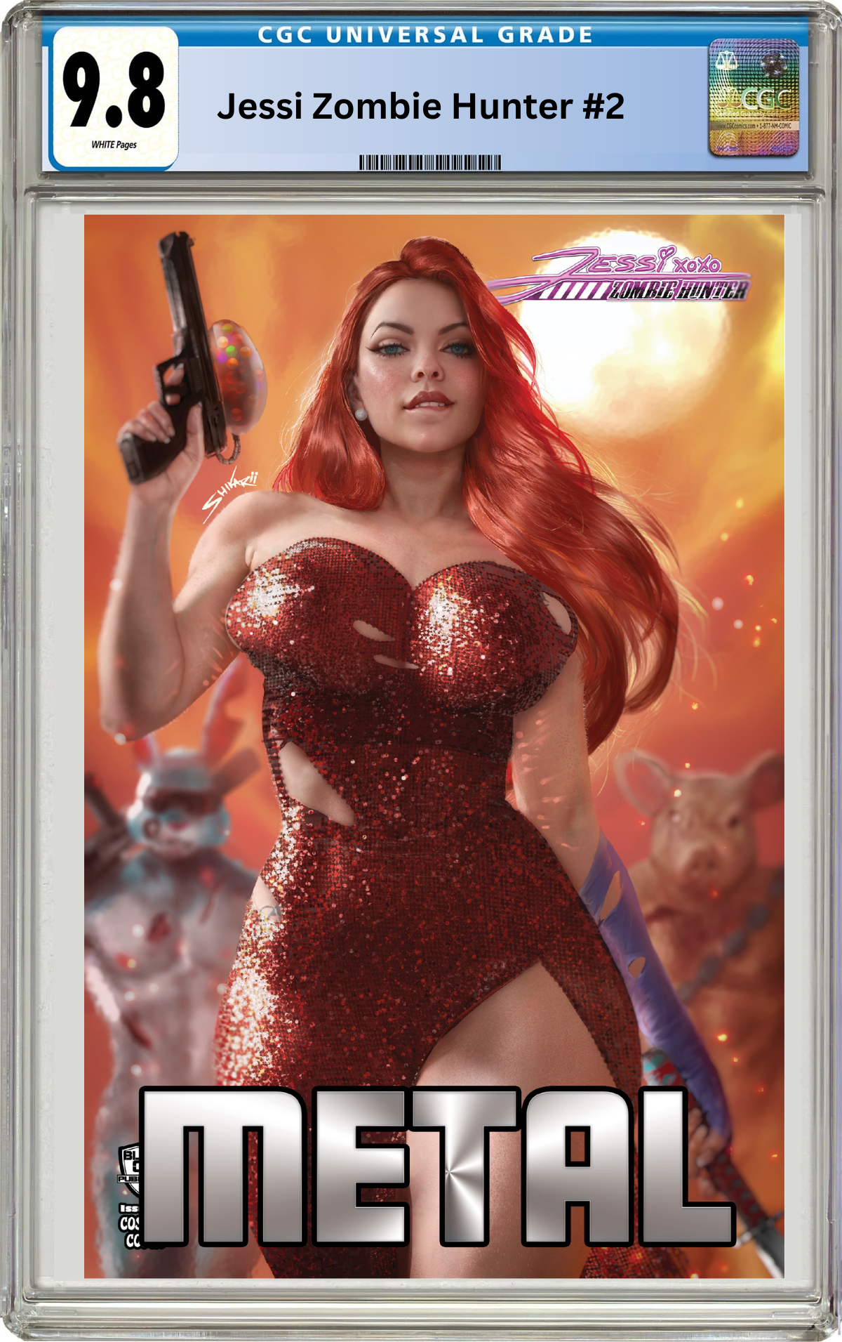 JESSI ZOMBIE HUNTER #2 - SHIKARII - "PISTOL" - TRADE NICE METAL