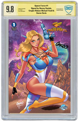 STORMY DANIELS: SPACE FORCE #1 - GREGBO MAIN - NICE - LTD 500