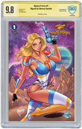 STORMY DANIELS: SPACE FORCE #1 - GREGBO MAIN - NICE - LTD 500