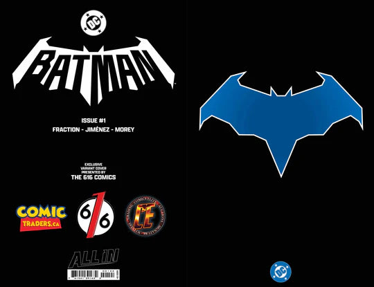 BATMAN #1 616 SHARED EXCLUSIVE - FOIL LOGO - LTD 1000