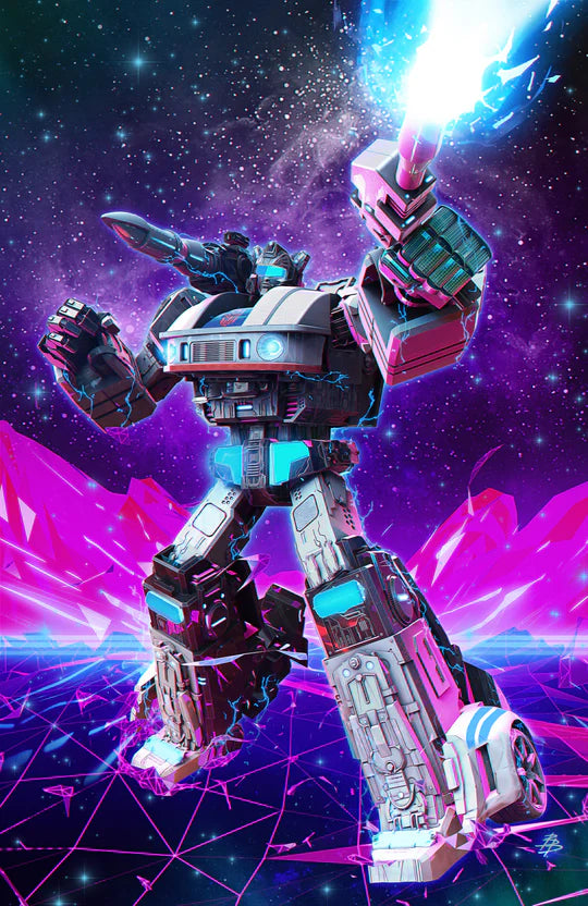 TRANSFORMERS #23 BJORN BARENDS - JAZZ - 80s RETRO VARIANT - VIRGIN & FOIL - SET OF 2