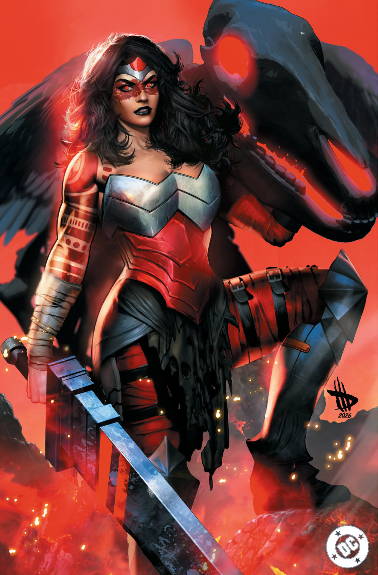 ABSOLUTE WONDER WOMAN #20 DAVE WILKINS - ALPHA - 3 COVER SET