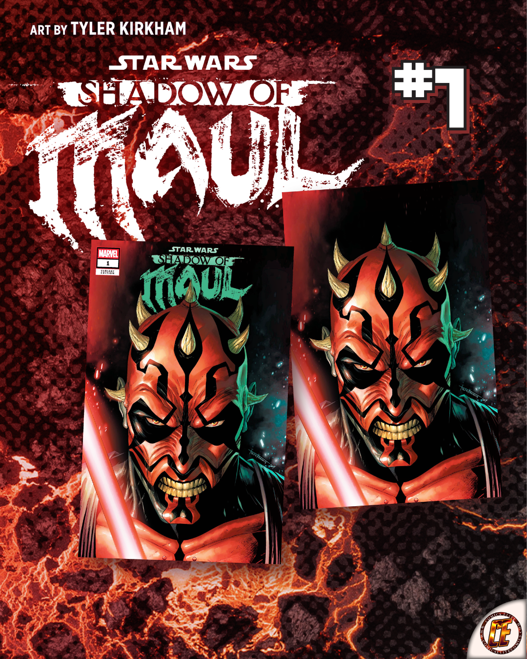 SHADOW OF MAUL #1 KIRKHAM - TRADE DRESS & VIRGIN - SET OF 2