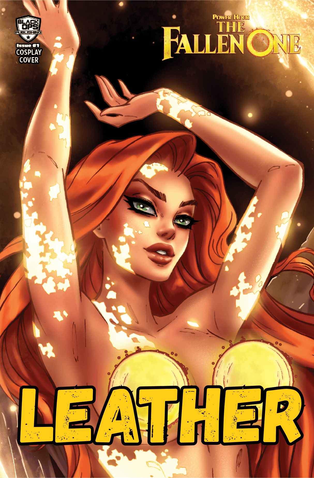 POWER HOUR: THE FALLEN ONE #1 - DAWN MCTEIGUE - MEGACON - NAUGHTY UP-CLOSE TD - LEATHER - LTD 10