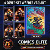 FANGERS #1 - ANANTA ARTH & MOTLEY MONROE - BOOTS - 4 COVER SET W/ FREE DORC