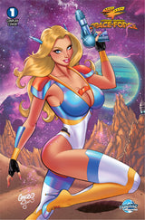 STORMY DANIELS: SPACE FORCE #1 - GREGBO MAIN - NICE - LTD 500