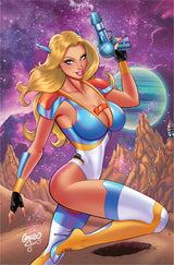 STORMY DANIELS: SPACE FORCE #1 - GREGBO VIRGIN - NICE - LTD 400