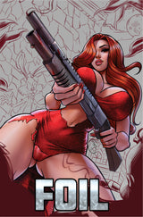 JESSIE: ZOMBIE HUNTER #1 - BRIAN MIROGLIO "BOOM STICK" NICE FOIL - LTD 10