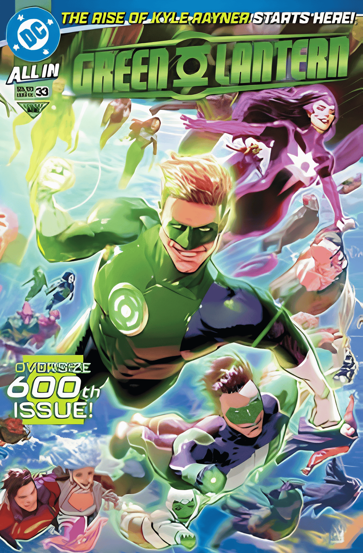 GREEN LANTERN #33 - COVER A - XERMANICO - WRAP - KEY ISSUE (RELEASE: 3/25/26)