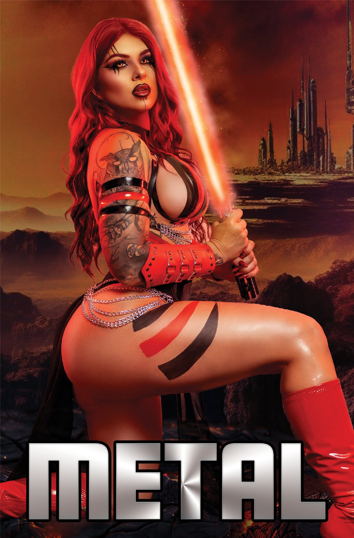 MOTLEY MONROE: COSPLAY SHOWCASE - REVENGE OF THE SIXTH - SECRET - HIPS - METAL - LTD 3