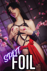 POWER HOUR #3 DARIA HIME "NINJA" COSPLAY - PASTIES SPOT FOIL - LTD 25
