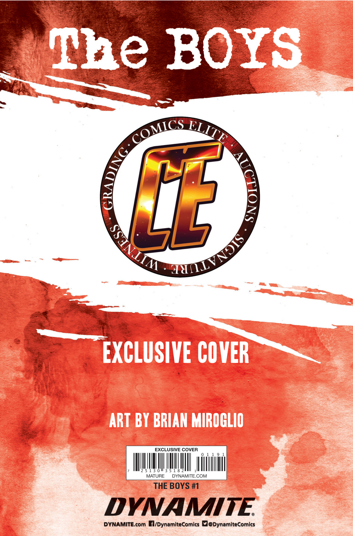 THE BOYS #1 BRIAN MIROGLIO - DALLAS FAN EXPO EXCLUSIVE - VIRGIN - LTD 250